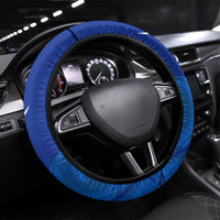 Micronesia Sea Turtle Steering Wheel Cover Federated States Of Micronesia Tribal Floral Pattern