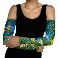 Hawaiian Mango Tropical Beach Arm Sleeves Scenic Island Nature Exotic Fruit Graphic