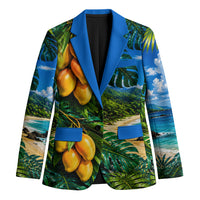 Hawaiian Mango Tropical Beach Blazer Scenic Island Nature Exotic Fruit Graphic