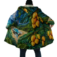 Hawaiian Mango Tropical Beach Cloak Scenic Island Nature Exotic Fruit Graphic