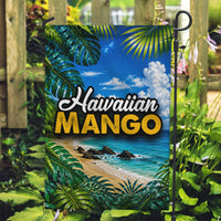 Hawaiian Mango Tropical Beach Garden Flag Scenic Island Nature Exotic Fruit Graphic