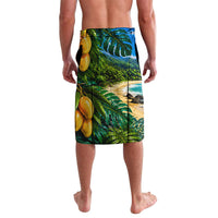 Hawaiian Mango Tropical Beach Lavalava Scenic Island Nature Exotic Fruit Graphic