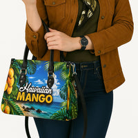 Hawaiian Mango Tropical Beach Leather Bag Scenic Island Nature Exotic Fruit Graphic