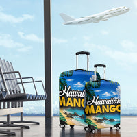 Hawaiian Mango Tropical Beach Luggage Cover Scenic Island Nature Exotic Fruit Graphic