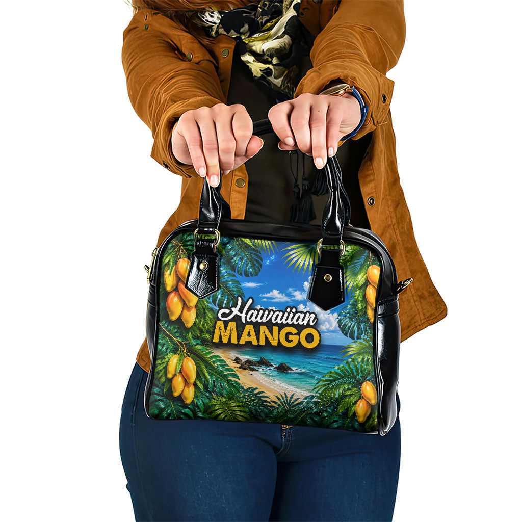 Hawaiian Mango Tropical Beach Shoulder Handbag Scenic Island Nature Exotic Fruit Graphic
