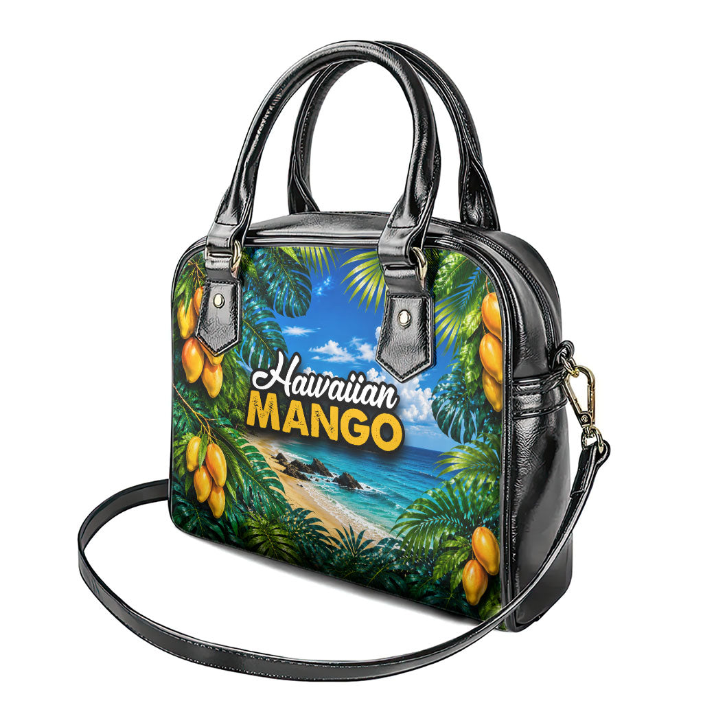 Hawaiian Mango Tropical Beach Shoulder Handbag Scenic Island Nature Exotic Fruit Graphic