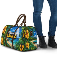 Hawaiian Mango Tropical Beach Travel Bag Scenic Island Nature Exotic Fruit Graphic