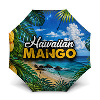 Hawaiian Mango Tropical Beach Umbrella Scenic Island Nature Exotic Fruit Graphic