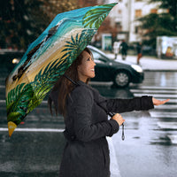 Hawaiian Mango Tropical Beach Umbrella Scenic Island Nature Exotic Fruit Graphic