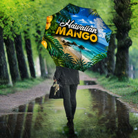Hawaiian Mango Tropical Beach Umbrella Scenic Island Nature Exotic Fruit Graphic