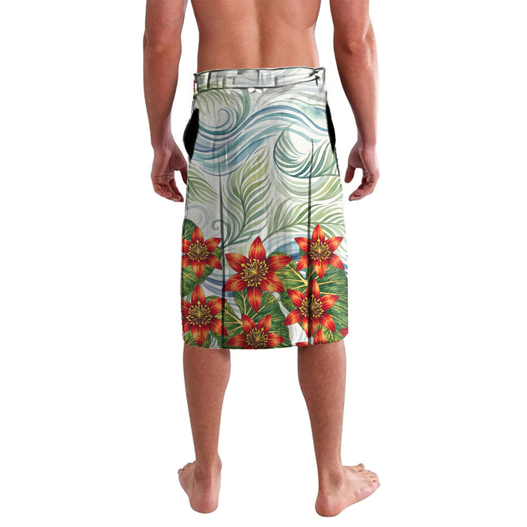 Fiji Taveuni Island Dateline Crossing Lavalava Tropical Cultural Landscape With Tagimoucia Floral Pattern