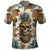 Pineapple Skull Polo Shirt Summer Paradise TS04 - Polynesian Pride