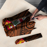 Straight Outta Kadavu Fiji Umbrella Tribal Polynesian Tattoo Coat Of Arms Flag