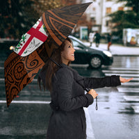 Straight Outta Kadavu Fiji Umbrella Tribal Polynesian Tattoo Coat Of Arms Flag