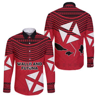 Wallis And Futuna Family Matching Tank Maxi Dress and Hawaiian Shirt Polynesian Tattoo Flag Map
