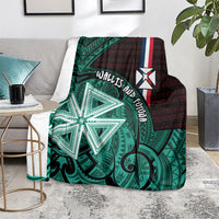 Wallis And Futuna Blanket Tribal Polynesian Tattoo Heritage Cross Flag