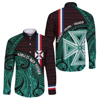 Wallis And Futuna Family Matching Tank Maxi Dress and Hawaiian Shirt Tribal Polynesian Tattoo Heritage Cross Flag