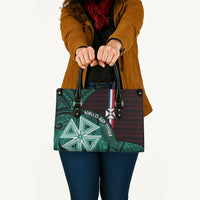 Wallis And Futuna Leather Bag Tribal Polynesian Tattoo Heritage Cross Flag
