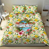 Hawaiian Piko Threads Of Paradise Aloha Bedding Set Tropical Hibiscus Plumeria