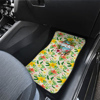Hawaiian Piko Threads Of Paradise Aloha Car Mats Tropical Hibiscus Plumeria