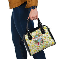 Hawaiian Piko Threads Of Paradise Aloha Shoulder Handbag Tropical Hibiscus Plumeria