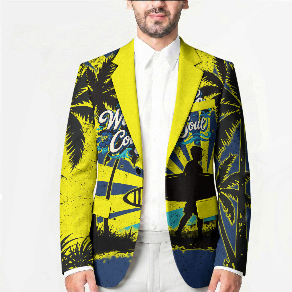Waimanalo Oahu Hawaii Surfing Blazer Tropical Beach Retro Sunburst Surfboard