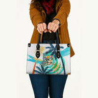 Hawaii Waimanalo Sea Turtle Leather Bag Cute Tropical Beach Aloha Spirit Cartoon