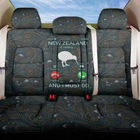 New Zealand is Calling and I Must Go Back Car Seat Cover Kiwi Bird Silhouette