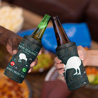 New Zealand is Calling and I Must Go 4 in 1 Can Cooler Tumbler Kiwi Bird Silhouette