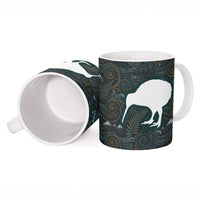 New Zealand is Calling and I Must Go Ceramic Mug Kiwi Bird Silhouette