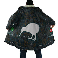 New Zealand is Calling and I Must Go Cloak Kiwi Bird Silhouette