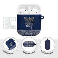American Samoa Eagle AirPods Case Sea Turtle Traditional Polynesian Tribal Tattoo