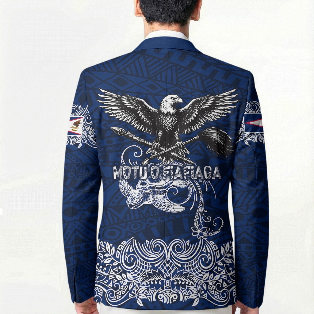 American Samoa Eagle Blazer Sea Turtle Traditional Polynesian Tribal Tattoo