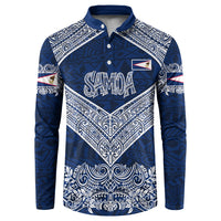 American Samoa Eagle Button Sweatshirt Sea Turtle Traditional Polynesian Tribal Tattoo