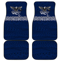 American Samoa Eagle Car Mats Sea Turtle Traditional Polynesian Tribal Tattoo