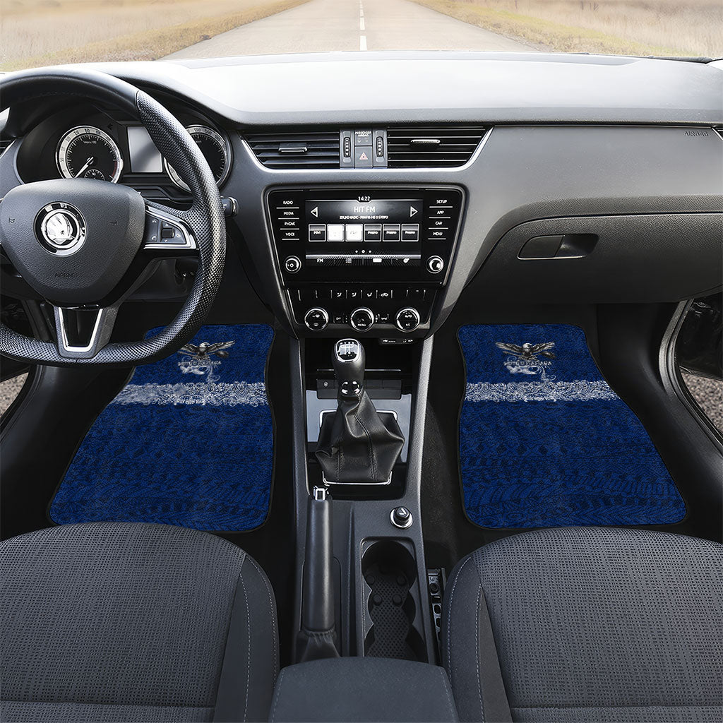 American Samoa Eagle Car Mats Sea Turtle Traditional Polynesian Tribal Tattoo