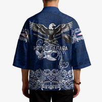 American Samoa Eagle Kimono Sea Turtle Traditional Polynesian Tribal Tattoo