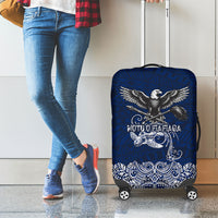 American Samoa Eagle Luggage Cover Sea Turtle Traditional Polynesian Tribal Tattoo