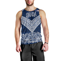 American Samoa Eagle Men Tank Top Sea Turtle Traditional Polynesian Tribal Tattoo