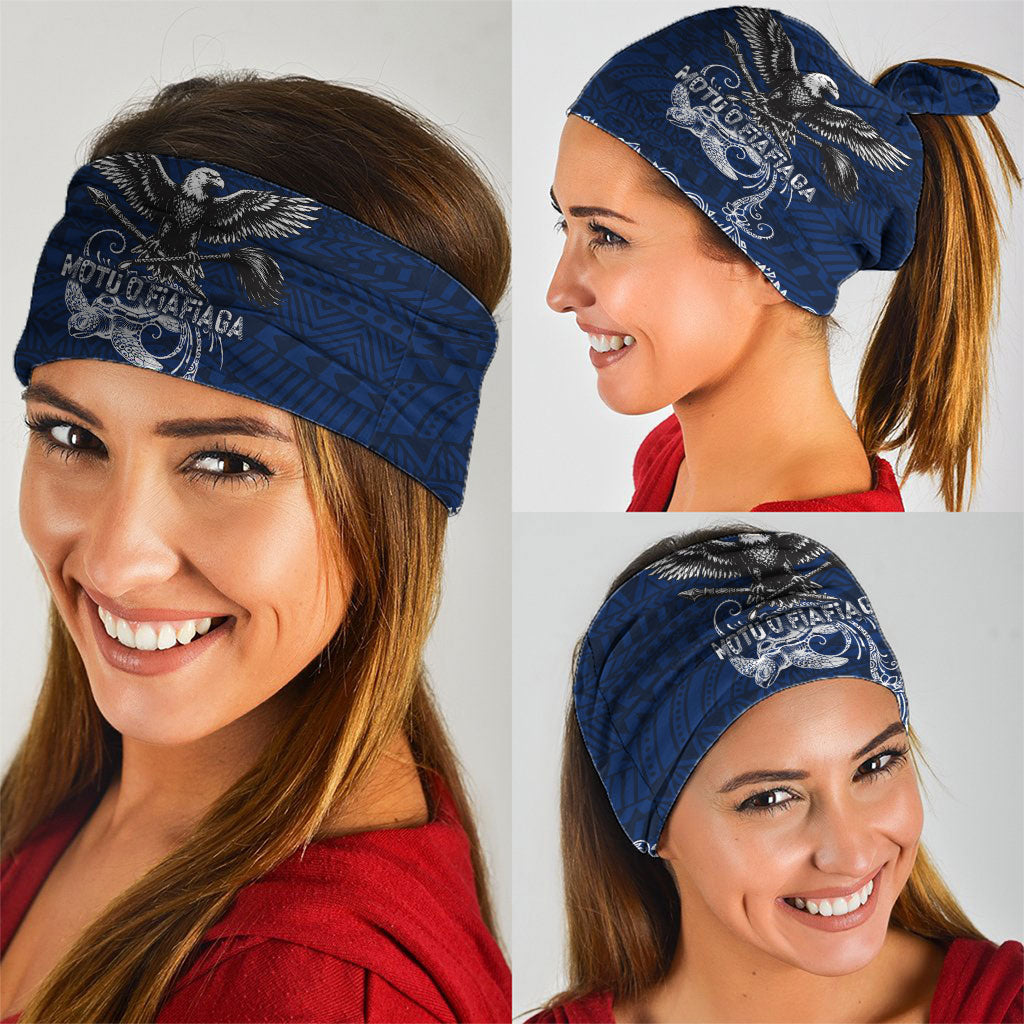 American Samoa Eagle Neck Gaiter Sea Turtle Traditional Polynesian Tribal Tattoo