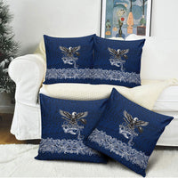 American Samoa Eagle Pillow Cover Sea Turtle Traditional Polynesian Tribal Tattoo