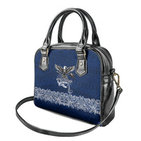 American Samoa Eagle Shoulder Handbag Sea Turtle Traditional Polynesian Tribal Tattoo