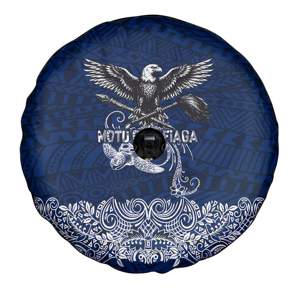 American Samoa Eagle Spare Tire Cover Sea Turtle Traditional Polynesian Tribal Tattoo