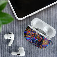 American Samoa Warrior AirPods Case Polynesian Fruit Bat Talofa Urban Graffiti Street Art