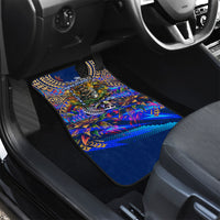 American Samoa Warrior Car Mats Polynesian Fruit Bat Talofa Urban Graffiti Street Art
