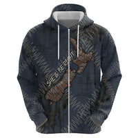 New Zealand She’ll Be Right Hoodie NZ Slang No. 8 Wire Map Pattern TS04 - Polynesian Pride