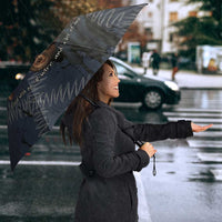 New Zealand She’ll Be Right Umbrella NZ Slang No. 8 Wire Map Pattern