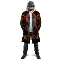 Tu Meke Maori New Zealand Slang Cloak with Glow Neon Step Style TS04 - Polynesian Pride