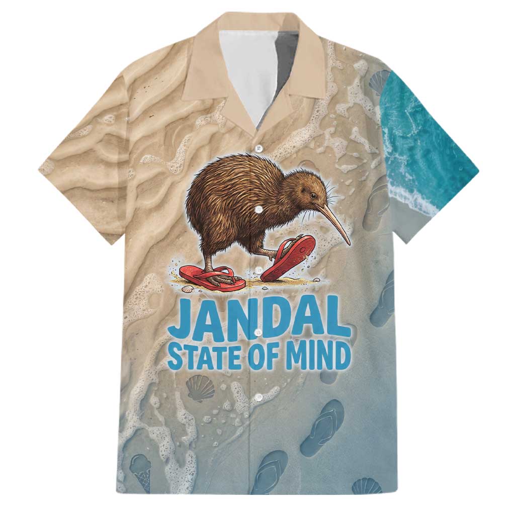 Kiwi Jandal Beach Life Family Matching Mermaid Dress and Hawaiian Shirt New Zealand Flip Flops Ocean Wave Surf Style