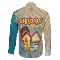 Kiwi Jandal Beach Life Family Matching Mermaid Dress and Hawaiian Shirt New Zealand Flip Flops Ocean Wave Surf Style